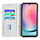 Ntech Hoesje geschikt voor Samsung Galaxy A24 Bookcase met Blauw vlinder print