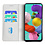 Ntech Hoesje geschikt voor Samsung Galaxy A51 Bookcase met Blauw vlinder print