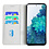 Ntech Hoesje geschikt voor Samsung Galaxy S20 FE 5G Bookcase met Blauw vlinder print