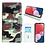 Ntech Hoesje geschikt voor Samsung Galaxy A13 4G Bookcase met camouflage print