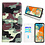 Ntech Hoesje geschikt voor Samsung Galaxy A23 Bookcase met camouflage print