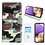 Ntech Hoesje geschikt voor Samsung Galaxy A32 5G Bookcase met camouflage print