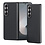 Ntech Hoesje Geschikt voor Samsung Galaxy Z Fold 6 backcover fiber carbon - Zwart