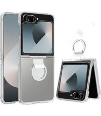 Ntech Hoesje Geschikt voor Samsung Galaxy Z Flip 7 FE - Flip 6