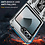 Ntech Hoesje Geschikt Voor Samsung Galaxy Z Flip 6 hoesje met Ringhouder - Anti-Shock Hybrid Armor case - Mint Groen