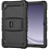 Ntech Tablet Hoes Geschikt voor Samsung Galaxy Tab A9 Plus / A11 Plus hoes Zwart - Rugged Backcover met kickstand