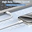 oTronica Otronica USB C Adapter 30W snellader met USB C naar USB C kabel 2M Geschikt voor Samsung Galaxy Flip 6 / 5 / Fold 5/6 / A35 / A15 / A14 / A55  / S24 / S24 Ultra / S23 / S23 ultra / S21 Ultra/ Tab A9 Plus / A8  iPhone 15 / 15 Pro / Max / S20 / S23 FE