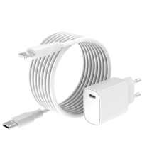 oTronica Otronica USB C Adapter - 20W USB C Adapter met 1M USB-C naar Lightning Kabel