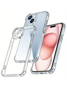 Ntech Transparant  backcover Hoesje voor iPhone 15
