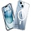 Ntech Hoesje Geschikt voor iPhone 15 Plus Magsafe hoesje transparant backcover Anti Shock