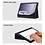 oTronica Otronica Hoes geschikt voor Samsung Galaxy Tab A9 Plus / A11 Plus Zwart - Samsung A9 Plus hoes bookcase met Stylus Pen Houder premium leren cover