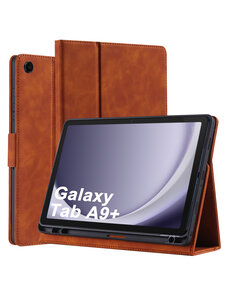 oTronica Otronica Hoes geschikt voor Samsung Galaxy Tab A9 Plus / A11 Plus Bruin