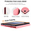oTronica Otronica Hoes geschikt voor Samsung Galaxy Tab A9 Plus / A11 Plus Rose Goud - Samsung A9 Plus hoes bookcase met Stylus Pen Houder premium leren cover