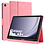 oTronica Otronica Hoes geschikt voor Samsung Galaxy Tab A9 Plus / A11 Plus Rose Goud - Samsung A9 Plus hoes bookcase met Stylus Pen Houder premium leren cover