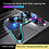 Ntech Ntech Switch Controller -Geschikt voor Switch/Lite/OLED Controller, Switch Pro Controller  - Grijs - RGB Verlichting - Gaming Accesoires - PC/Android/IOS  Turbo - Macro