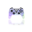 Ntech Ntech Switch Controller - Geschikt voor Switch Pro Controller/Switch/Lite/OLED met Cool RGB Crack Wit - Gaming Accesoires Turbo - Macro