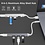 Ntech Ntech USB 3.0 Hub - USB Splitter - 4 extra USB 3.0 A Poorten - USB C Hub - USB-C Multiport Hub - 5 Gbps - Aluminium - Grijs