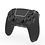 Ntech Ntech PS4 Controller Geschikt voor PS4 en PS3 - ps4 game controller Draadloos P49 - Zwart - Speaker - Audio Jack Input