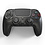 Ntech Ntech PS4 Controller Geschikt voor PS4 en PS3 - ps4 game controller Draadloos P49 - Zwart - Speaker - Audio Jack Input