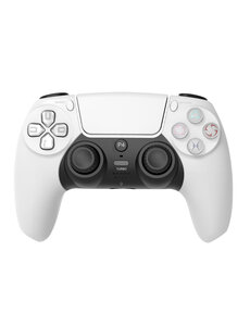 Ntech Ntech PS4 Controller Geschikt voor PS4 en PS3 - ps4 game controller Draadloos P49 - Wit