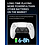 Ntech Ntech PS4 Controller Geschikt voor PS4 en PS3 - ps4 game controller Draadloos P49 - Wit - Speaker - Audio Jack Input