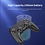 Ntech Ntech PS4 Controller Geschikt voor PS4 en PS3 - ps4 game controller Draadloos P47 - Zwart -  Audio Jack Input - Touch Sensor - Dual Trilmotoren Draadloze Controller