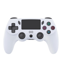Ntech Ntech PS4 Controller Geschikt voor PS4 en PS3 - ps4 game controller Draadloos P47 - Wit