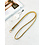Ntech Ntech Telefoonkoord Kristal  Goud - Verstelbare Telefoonketting 1.2m - Universeel Koord Geschikt voor samsung , iPhone, Moto, LG, xiaomi, Telefoon