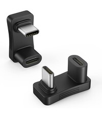 Ntech USB C naar USB C Adapter - USB-C Adapter 180° Connector