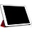 Ntech Tablet Hoes Geschikt voor iPad Air 11 2024 hoes Rood Tri Fold Tablet Case - Smart Cover