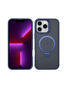 Ntech Hoesje Geschikt voor iPhone 13 Pro Magsafe hoesje Blauw
