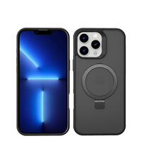 Ntech Hoesje Geschikt voor iPhone 13 Pro Max Magsafe hoesje Zwart