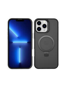 Ntech Hoesje Geschikt voor iPhone 13 Pro Max Magsafe hoesje Zwart