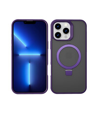 Ntech Hoesje Geschikt voor iPhone 13 Pro Max Magsafe hoesje Paars