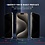 Ntech Privacy Screen protector Geschikt voor iPhone 15 Pro - Full screen protector tempered glass van gehard glas