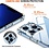 Ntech Hoesje met koord Geschikt voor iPhone 15 Pro Hoesje - transparant siliconen shockproof backcover case