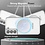 oTronica oTronica Hoesje aanstellen voor Samsung Galaxy S22 met Magnetisch Ring en Camera Lensbeschermer - backcover – Transparant/Zilver
