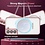 oTronica oTronica Hoesje aanstellen voor Samsung Galaxy S22 Plus met Magnetisch Ring en Camera Lensbeschermer - backcover – Transparant/Rosegoud