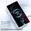 oTronica oTronica Hoesje aanstellen voor Samsung Galaxy S22 Ultra met Magnetisch Ring en Camera Lensbeschermer - backcover – Transparant/Zwart