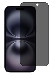 oTronica Privacy Screen protector Geschikt voor iPhone 16 Plus - Full screen protector