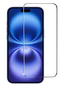 Ntech Tempered glass Geschikt voor iPhone 16 Screenprotector