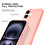 Ntech Hoesje Geschikt voor iPhone 16 Plus – Zacht siliconen liquid backcover – Licht Roze