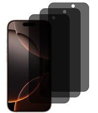 oTronica Privacy Screen protector Geschikt voor iPhone 16 Pro screenprotectors Privacy - 3 Stuks