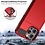 Ntech  Hoesje Geschikt voor iPhone 16 Pro Max Hoesje Rood - shockproof Backcover met pasjeshouder  - Ruimte voor 2 pasjes