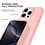 Ntech Hoesje Geschikt voor iPhone 16 Pro Max – Zacht siliconen liquid backcover – Licht Roze