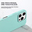 Ntech Hoesje Geschikt voor iPhone 16 Pro Max – Zacht siliconen liquid backcover – Mint Groen