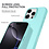 Ntech Hoesje Geschikt voor iPhone 16 Pro Max – Zacht siliconen liquid backcover – Mint Groen