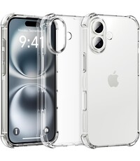 Ntech Hoesje geschikt voor iPhone 16 Plus shockproof - Transparant