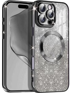 Ntech Hoesje Geschikt Voor iPhone 16 Pro Magsafe hoesje Zwart