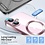 Ntech Hoesje Geschikt voor iPhone 16 Plus Magsafe hoes - Lens beschermer – backcover – Transparant/Rosegoud